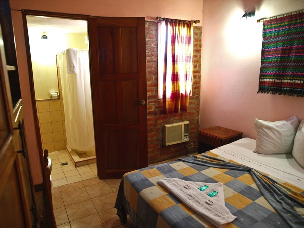 The room we stayed in in San Juan del Sur