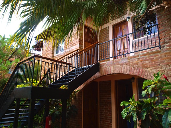 Staircase to the rooms